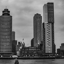 Rotterdam skyline van Kees Brunia