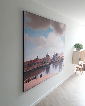 Kundenfoto: Ansicht von Delft von Vermeer