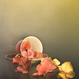 Stilleven hortensia bloemen van kiekjes & kunst