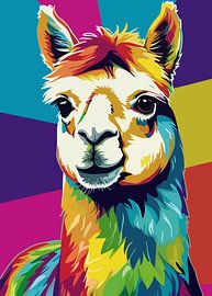 Alpaga Style Pop Art