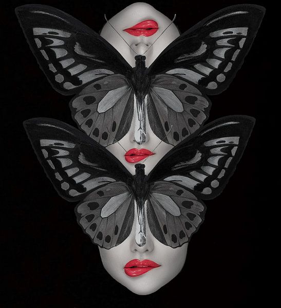 Romantisches Rot von Moonheart Artworks