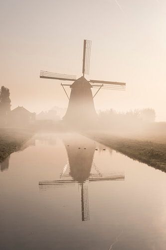 Molen in de Mist.