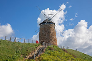 St. Monan's Windmill, Fife Coastal Path, St Monan's Fife, Schottland