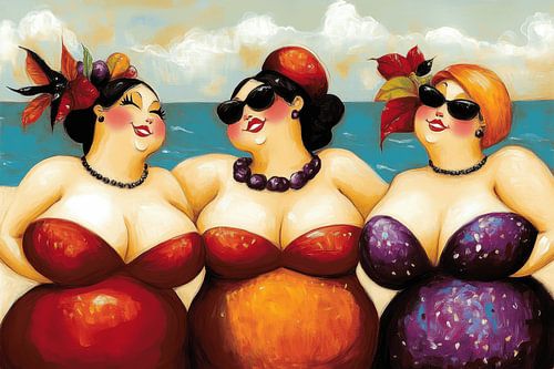 Having fun at the beach by Studio Allee