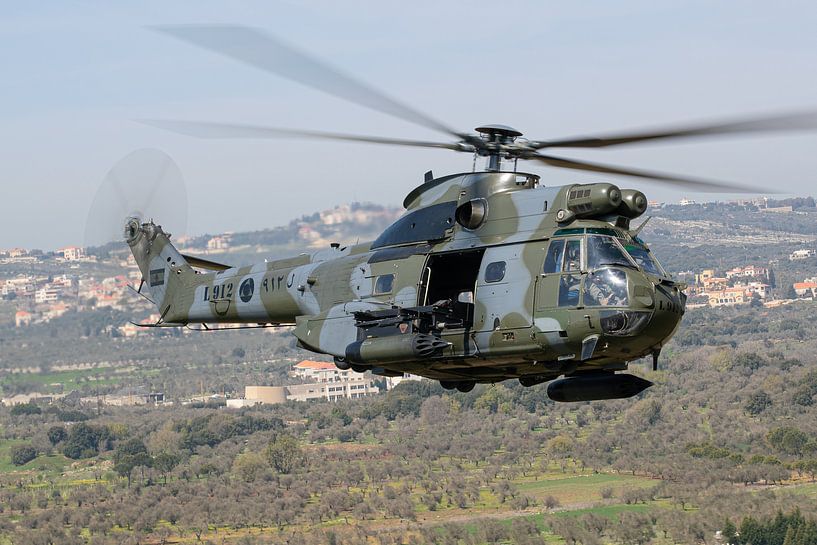 Libanesische Luftwaffe IAR-330SM Puma von Dirk Jan de Ridder - Ridder Aero Media