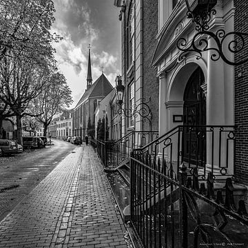 Amersfoort, 't Zand with the Aegten chapel by Aad Trompert