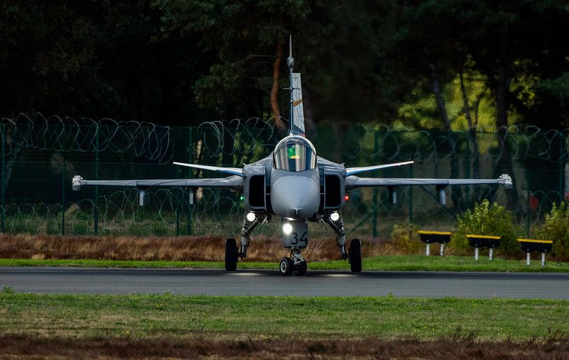 Saab Gripen van Willem Woudenberg / Photobywim