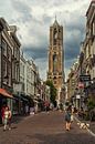 The Dom and the Zadelstraat in Utrecht (colour) by De Utrechtse Grachten thumbnail