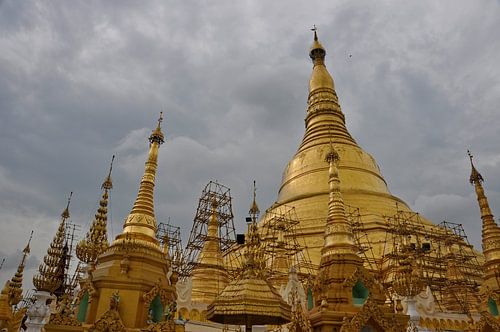 De gouden pracht van de Shwedagon Pagode