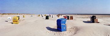 Beach on Amrum by Dieter König