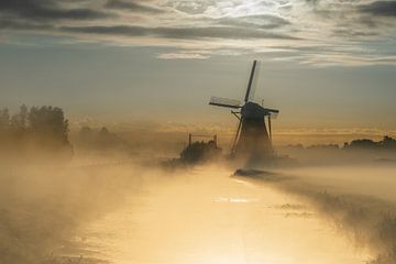 Aarlanderveen - Quadrilatère du moulin - Le Putmolen sur Frank Smit Fotografie