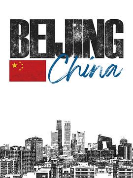 Beijing China van Printed Artings