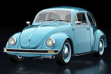 Volkswagen Beetle Sedan 1972 by Jan Keteleer