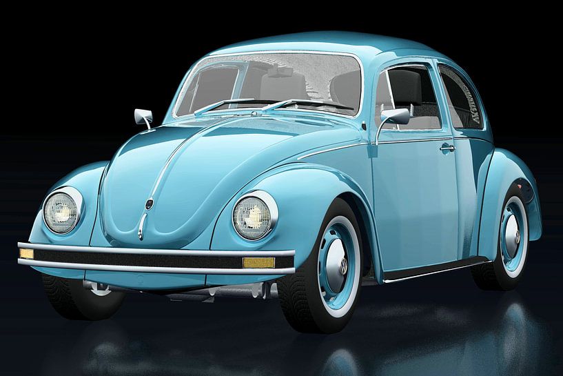 Volkswagen Beetle Sedan 1972 par Jan Keteleer
