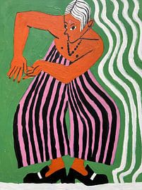 Dancing in Striped Pants sur HUGO