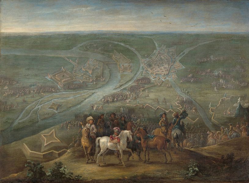 French Commanders at the Siege of Rheinberg, Lambert de Hondt II by Masterful Masters