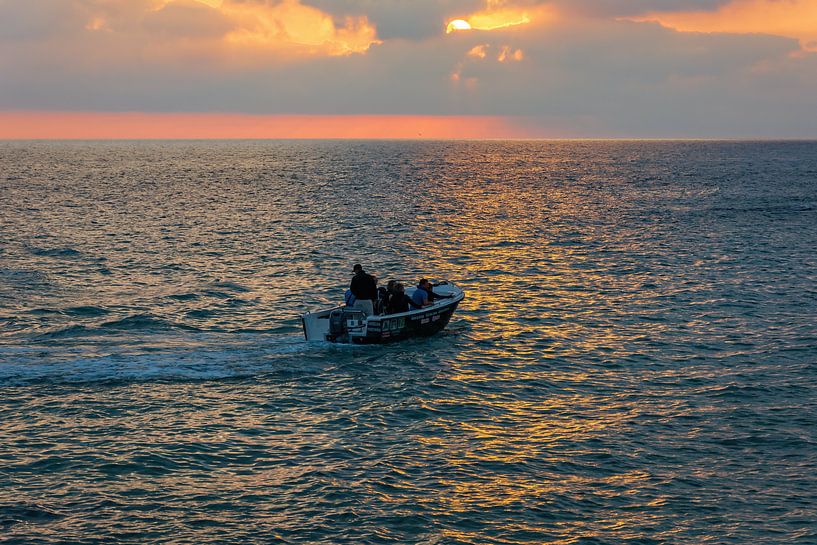 Océan Atlantique près de l'Algarve, Portugal. par Luchtvaart / Aviation