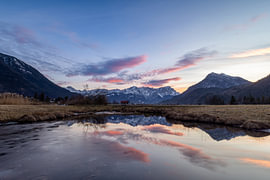 Sunset at the biotope