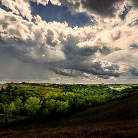 Le paysage toscan sur Mark de Weger