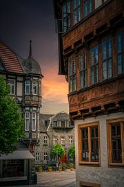 De oude binnenstad van Goslar | Het stadhuis aan de Markt van NH Fotografie