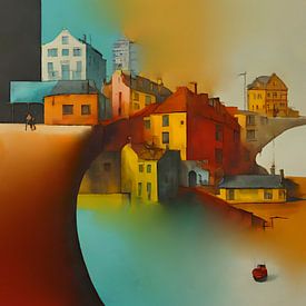 Warmte van de Oude Stad van Ria van Werven