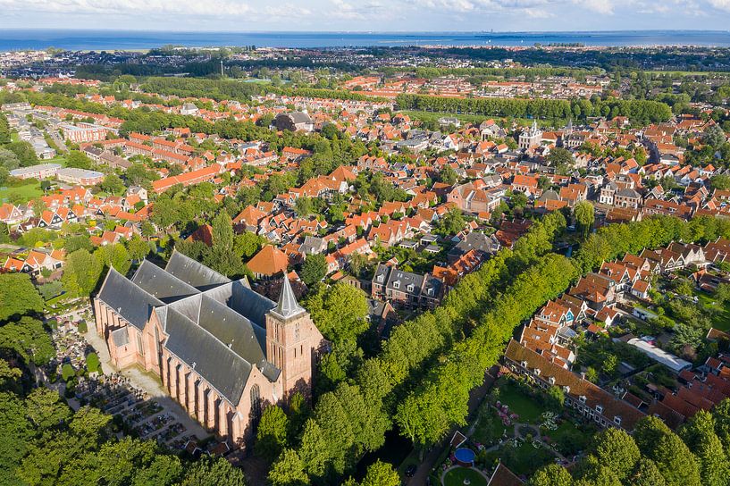 Aerial photo Edam by Jeroen Kleiberg