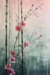 Cerisier en fleurs japonais
