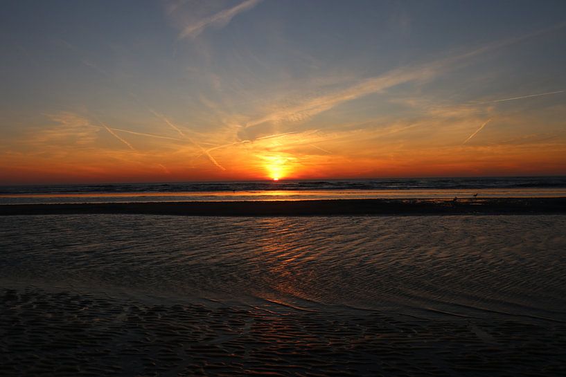 Zandvoort zonsondergang by Veli Aydin