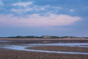 Morgens im Wattenmeer auf der Insel Amrum von Rico Ködder