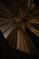 Walburgish church at night
