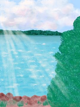 Lac Lanier sur Aliya Putrus