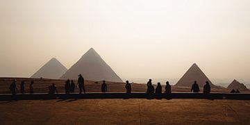 Pyramides - Égypte - Gizeh - 3 sur Nuance Beeld
