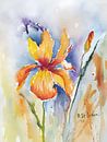 Iris Bloem van Rita Tielemans Kunst thumbnail