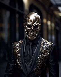 Man with mask