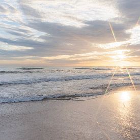 Lueur d'or de la mer sur Dagmar Pels