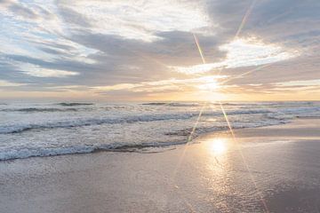 Lueur d'or de la mer