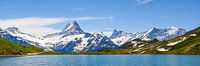 Panorama van de Bachalpsee, Zwitserland van Henk Meijer Photography thumbnail