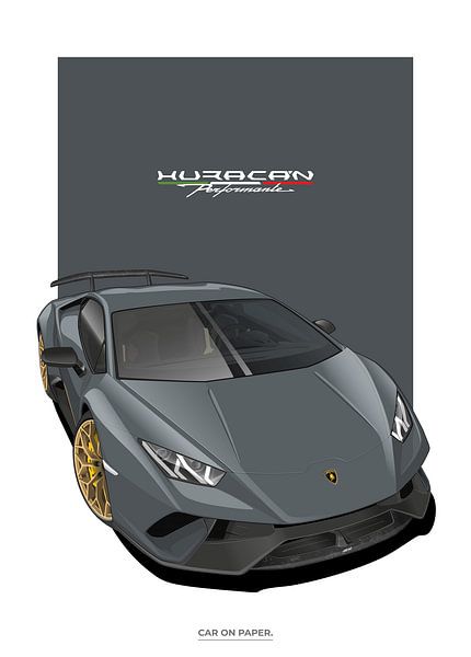Lamborghini Huracan Performante by Car On Paper