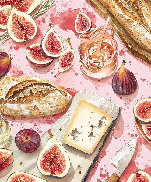 Cheerful cheese board by studio snik.