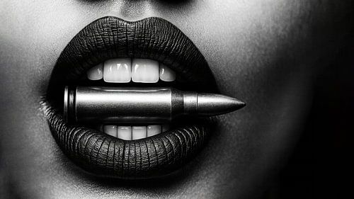 Power of Silence - Lips with Bullet