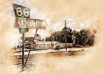 Route 66 van Peter Roder