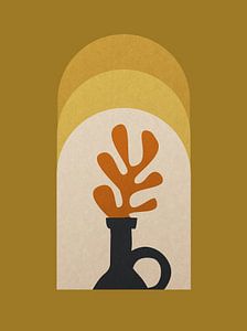 Blumenvase Matisse Stil