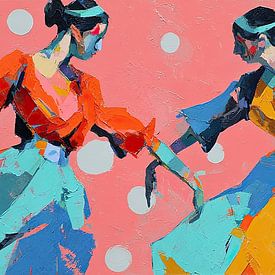 Dance Vibes by Wonderful Art