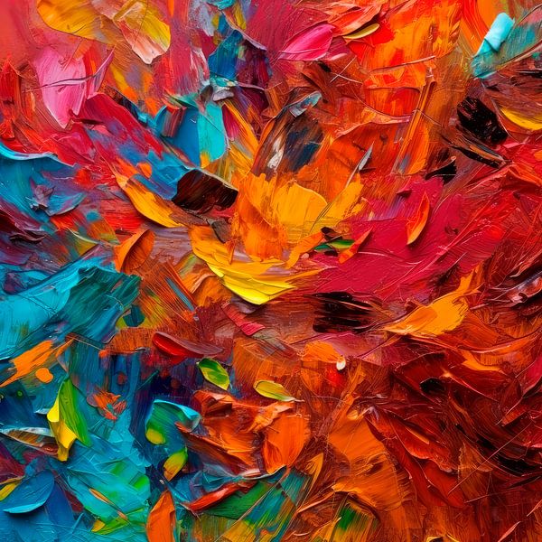Vitality in Colour: Dance of Energy and Emotion by Maarten Knops