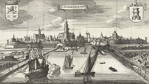 Gaspar Bouttats, Ansicht von Middelburg, 1679