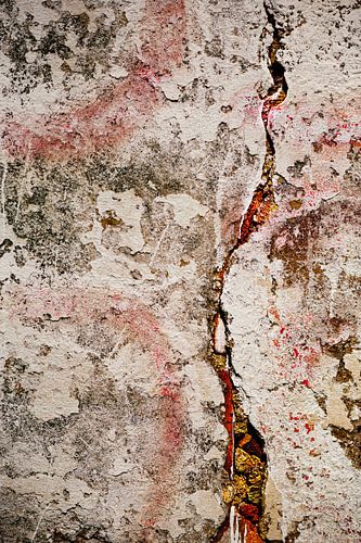 VERPUTZTE ALTE WAND, MODERN ABSTRAKT
