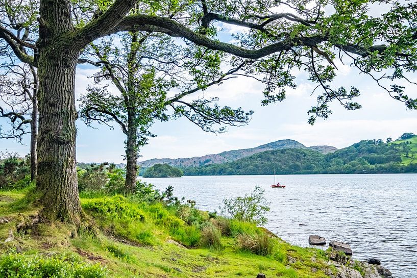 Coniston Water, Lake District Engeland. van Jaap Bosma Fotografie