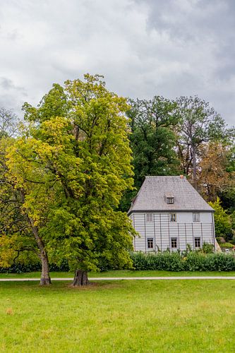 Welkom in het Ilmpark in de klassieke stad Weimar