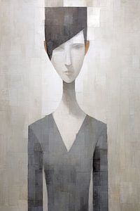 Frau abstrakt