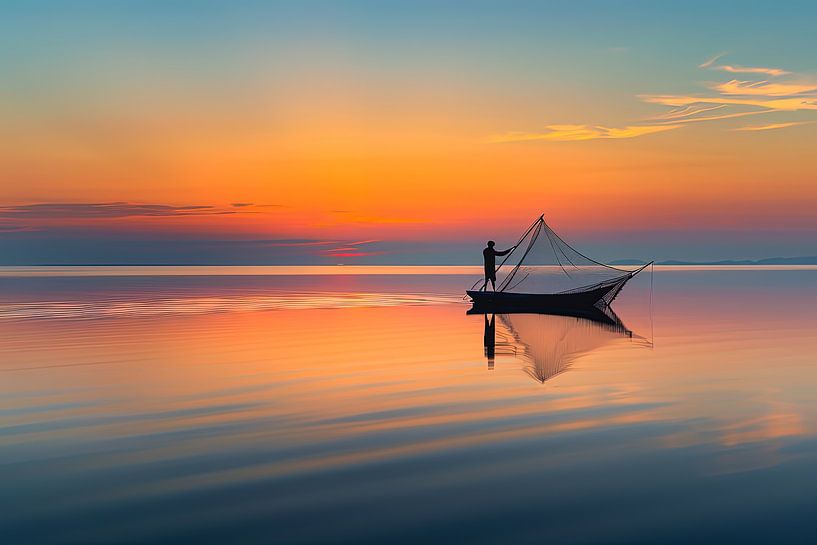 Catch of the Silent Fisherman by ByNoukk